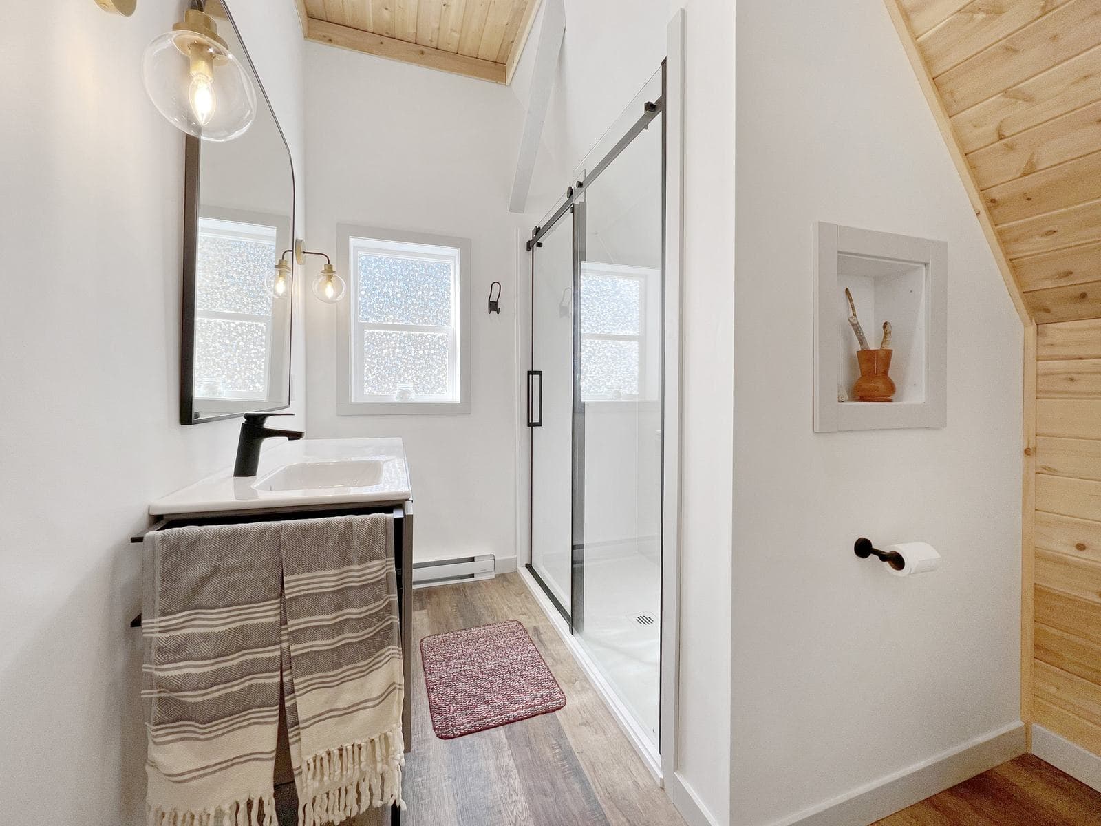 Newly renovated bathroom