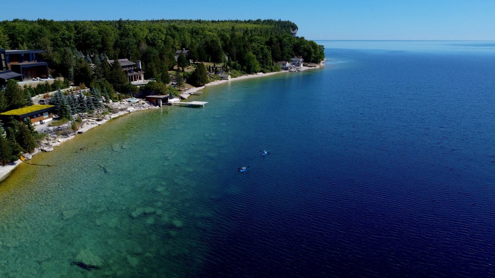 Whippoorwill Bay shoreline
